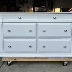 Refinished White Dresser