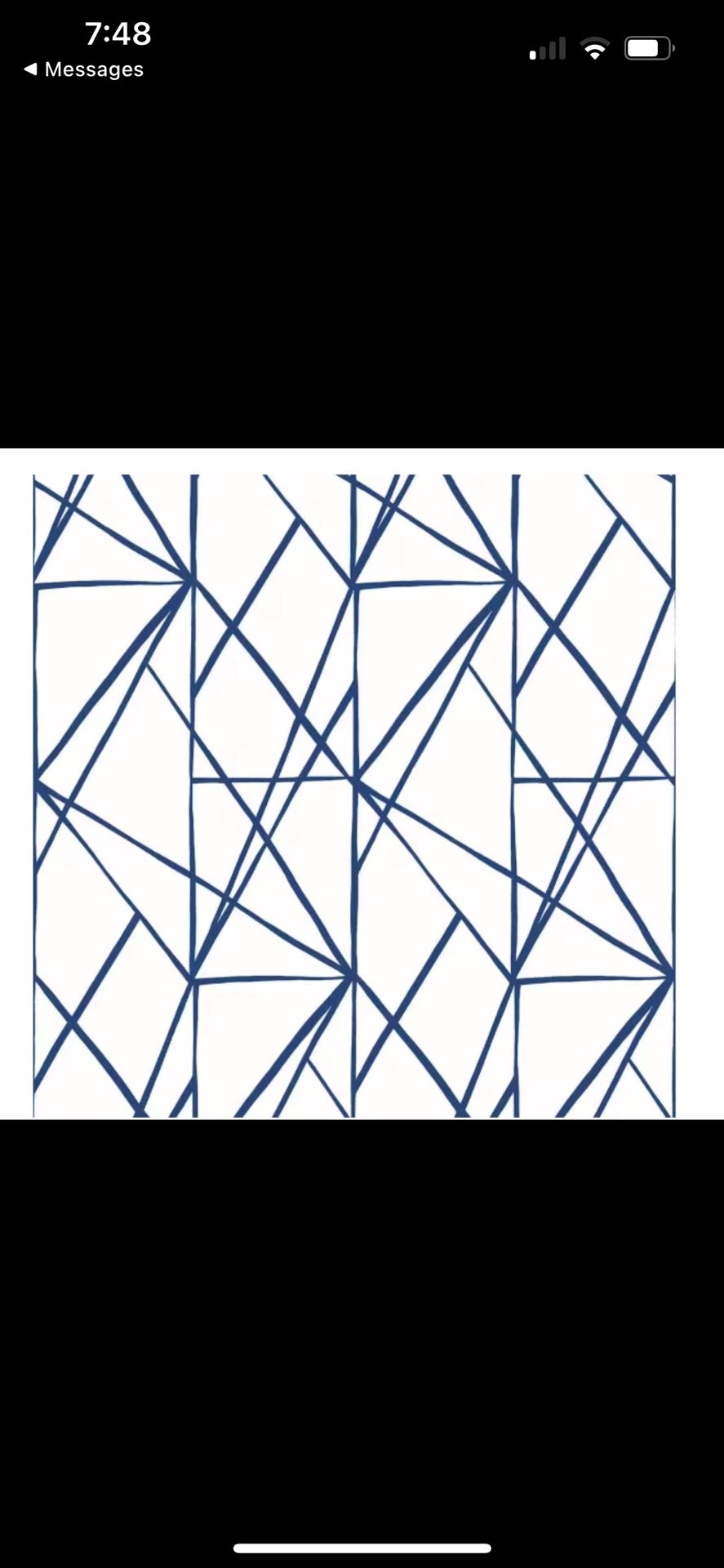 NextWall 30.75 sq. ft. Navy Blue Quartz Geo Vinyl Peel and Stick Wallpaper Roll