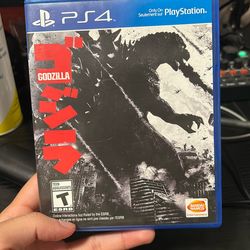 Godzilla PS4 Disk Game