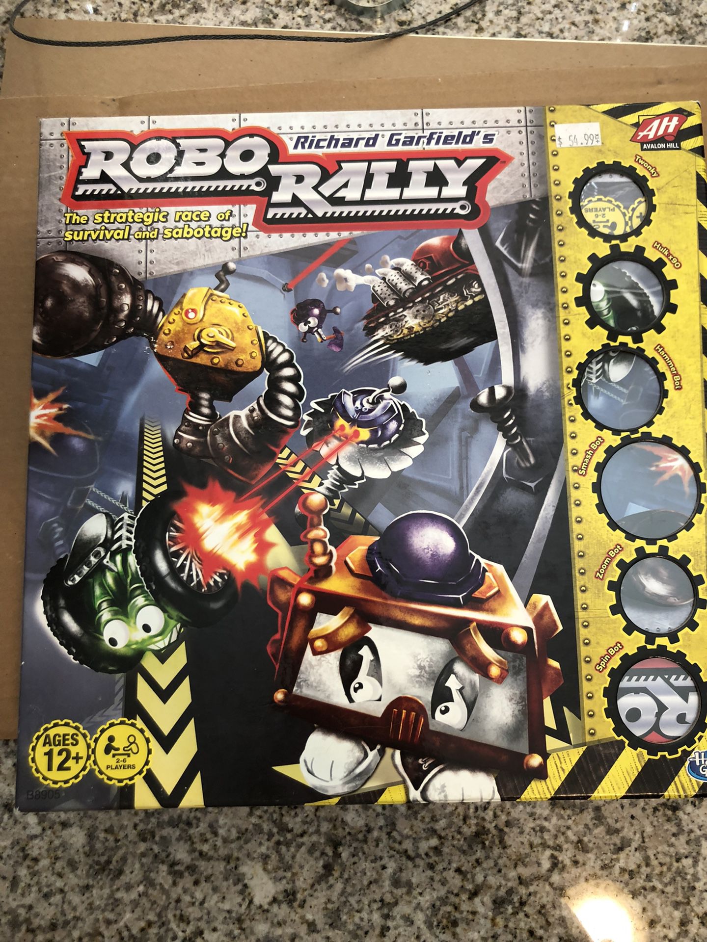 Robo Rally Board Game Excellent Condition 