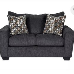 Wixon Loveseat & Leesworth Power Leather Recliner 