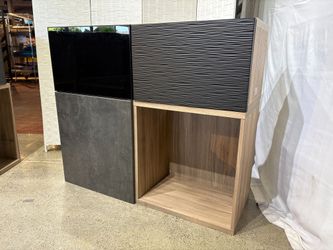 IKEA Besta Modular Three Piece Cabinet