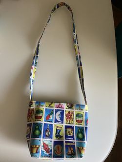 Loteria Purse Crossbody Plastic 