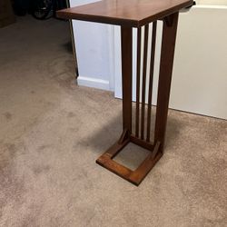 Under Seat Or Bed Wooden Table