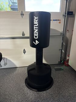 Century Martial Arts Punching Bag and Non-Slip Base Mat