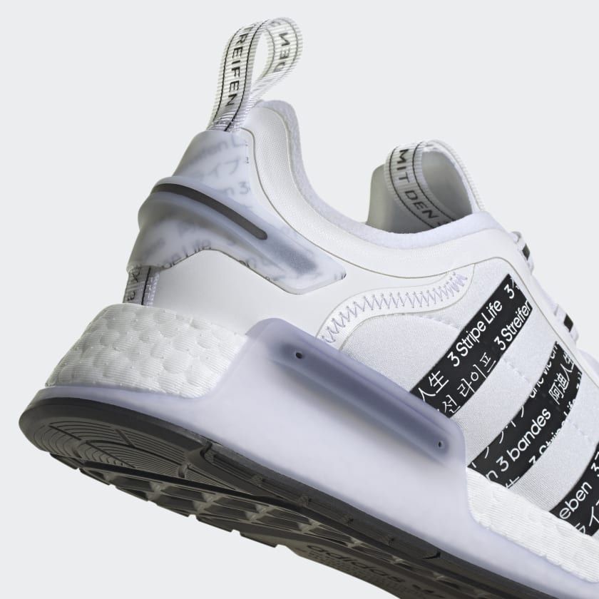adidas gazelle silver green womens Shop White Mens NMD V3 Lace Up Sneakers – Shoebacca main image 0