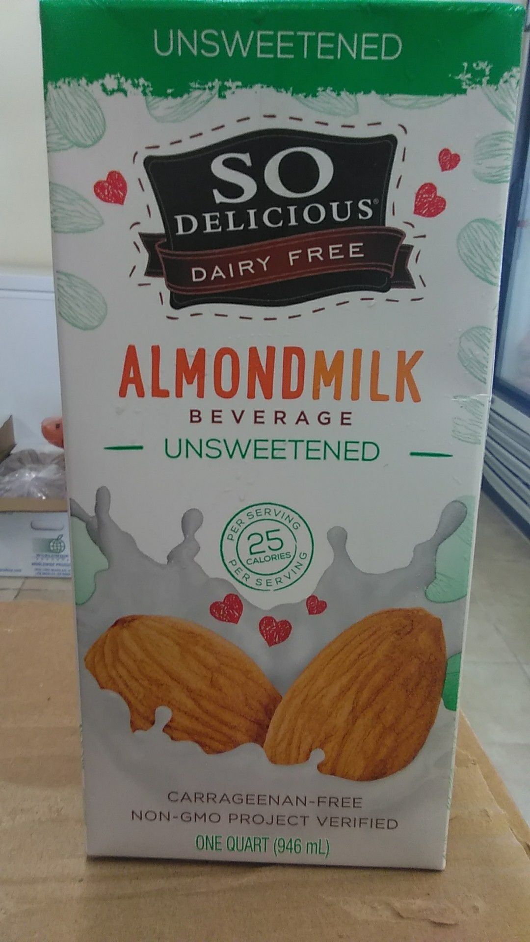 SO Delicious Almond Milk (6 quart/Case)