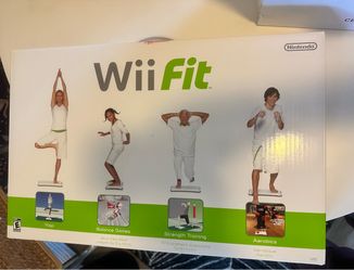 New/unused Nintendo Wii Fit with Balance Board