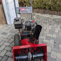 Toro 622 Power Throw Snow Blower