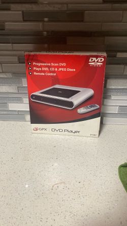 GPX DVD Player – Compact DVD Video Player with Remote