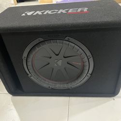 Kicker Comp R 12” Model 48CWR124 4OHM DualVoiceCoil 