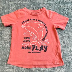 Boys / Girls Sea Shepherd Dolphin Shirt | Size 5