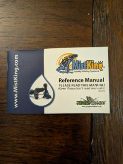 Misting system