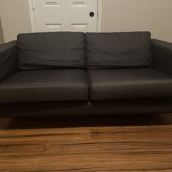 Delivery Available/ Small Grey Loveseat