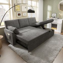 Sofa Bed, 2 In 1 Sleeper Couch
