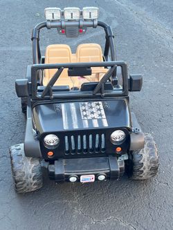 Kids power wheels jeep
