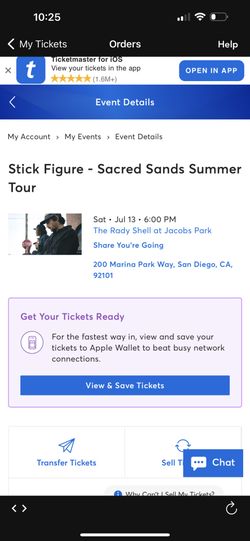 Stick Figure Sacred Sands Tour Tickets - Rady Shell San Diego