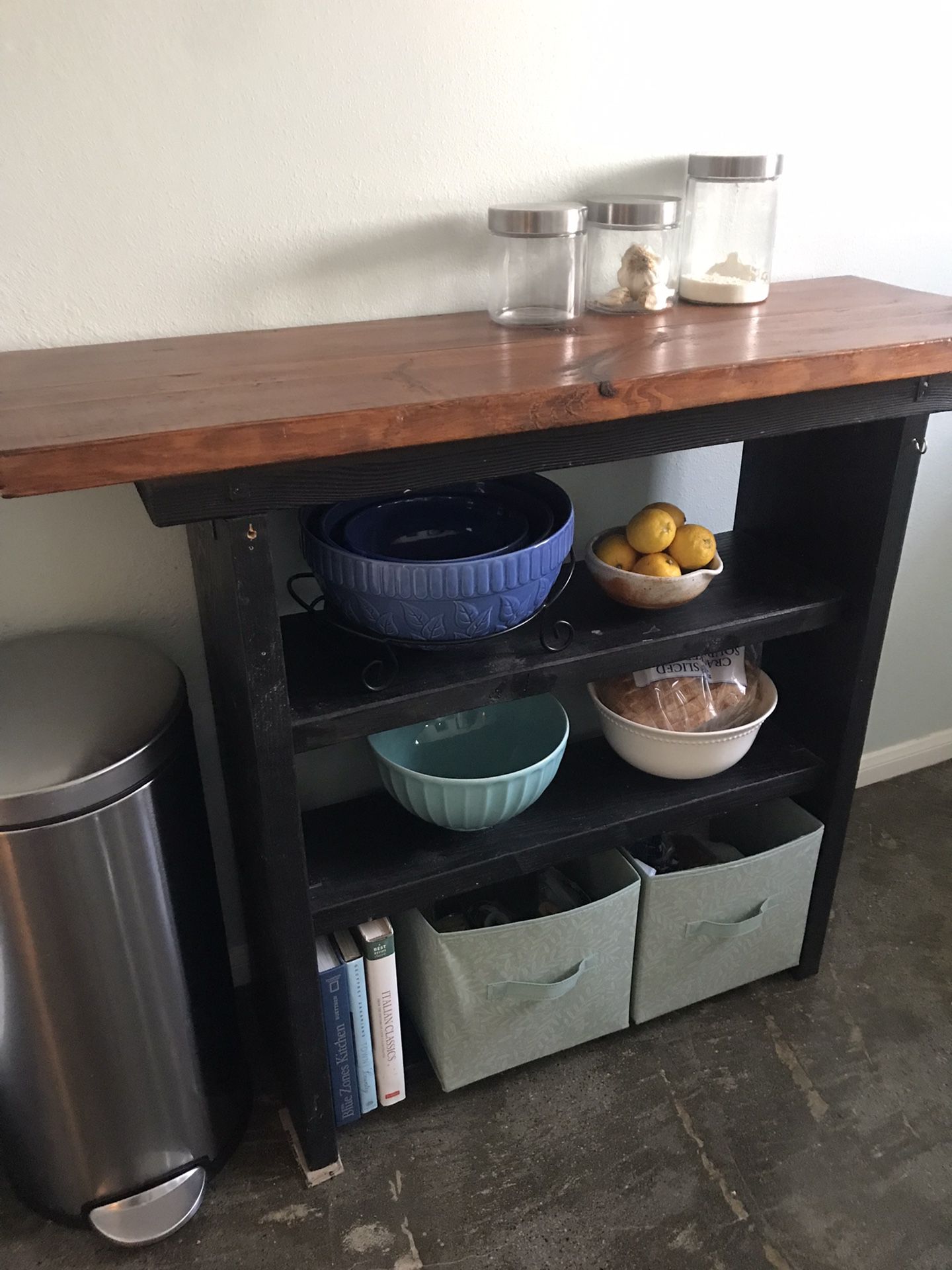 Free Standing  Solid Wood Shelves