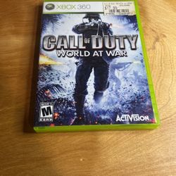 Xbox 360 - Call Of Duty World At War