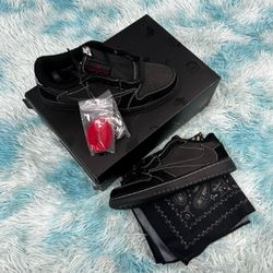 Nike Air Jordan 1 Retro Low OG SP Travis Scott Black Phantom