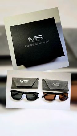 Mack Russo His And Hers Sunglasses Brown And Black