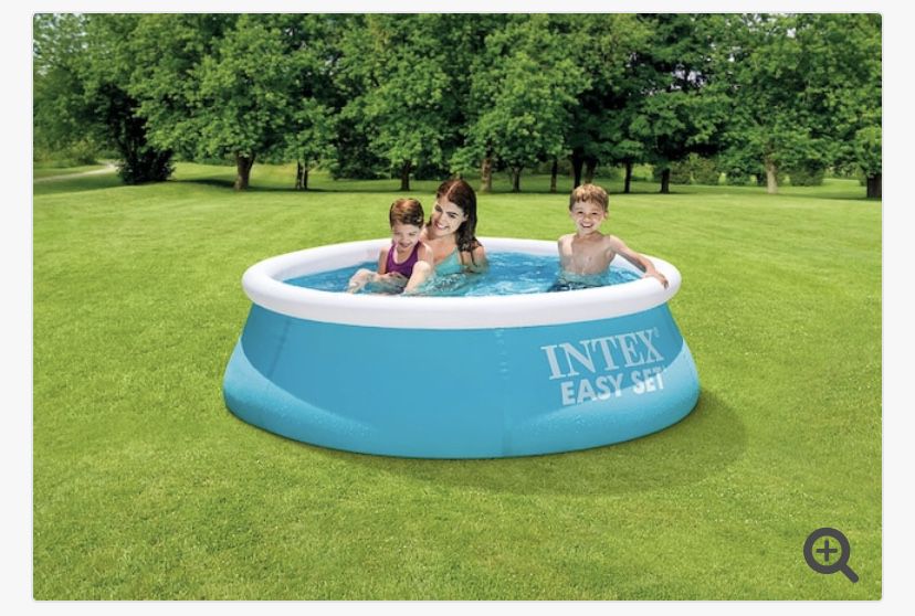 Intex 6 ft x 20 in Easy Set Inflatable Swimming Pool