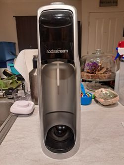 Soda Stream Black And Silver 