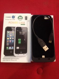 I power case Rechargeable iPhone 5