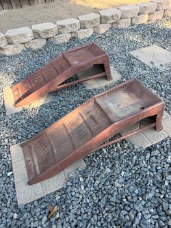 Steel Car Ramps – Set of 2