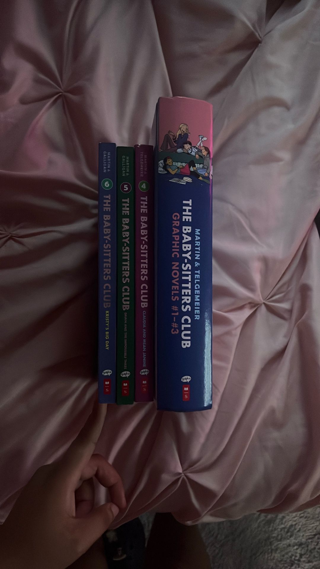 The Baby Sitters Club Graphic Novel Lot Set 1-6 Paperback Book