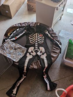 Skeleton Costume Size Small