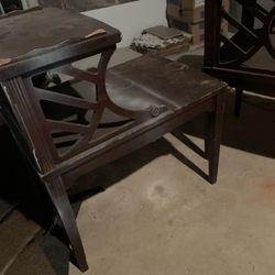 Two Antique Side Tables
