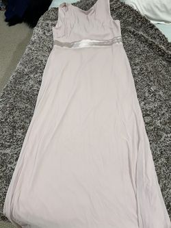 Mauve Pink Bridesmaid Dress 