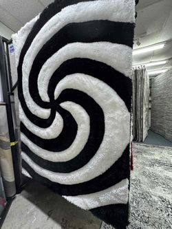 4D shaggy rugs