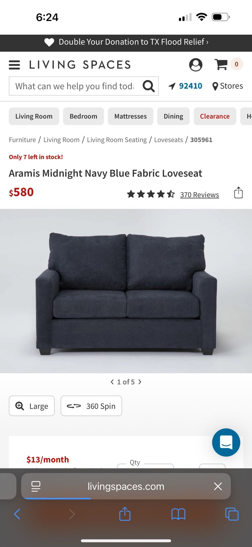 Sofa loveseat