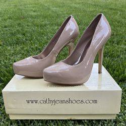 Cathy Jean Nude Pump Shoes