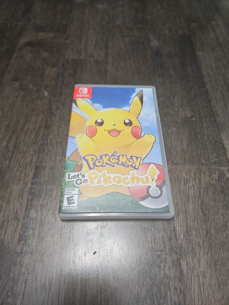 Pokemon Let's Go Pikachu