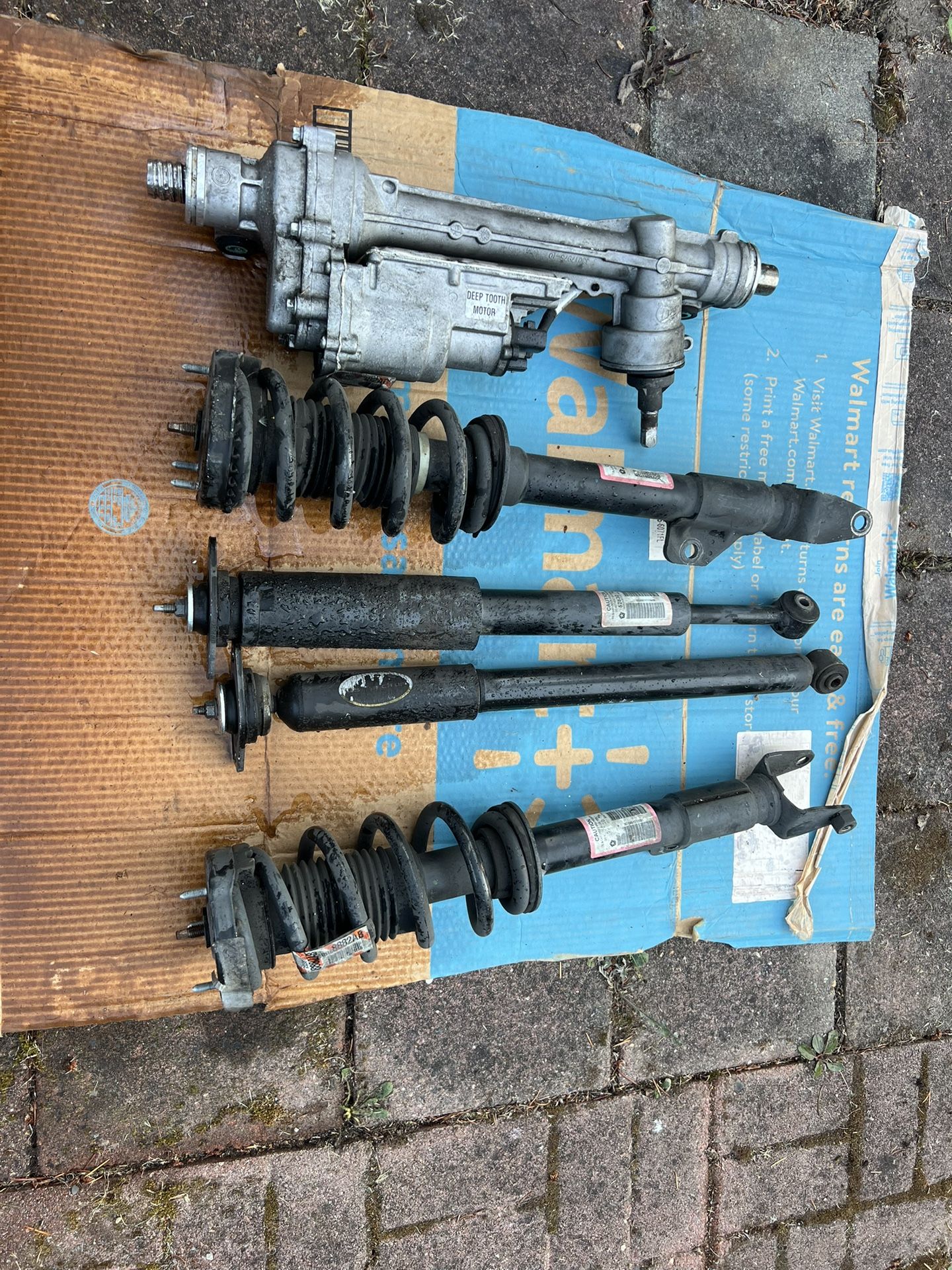 Front & Rear Suspension With Rack N Pinon
