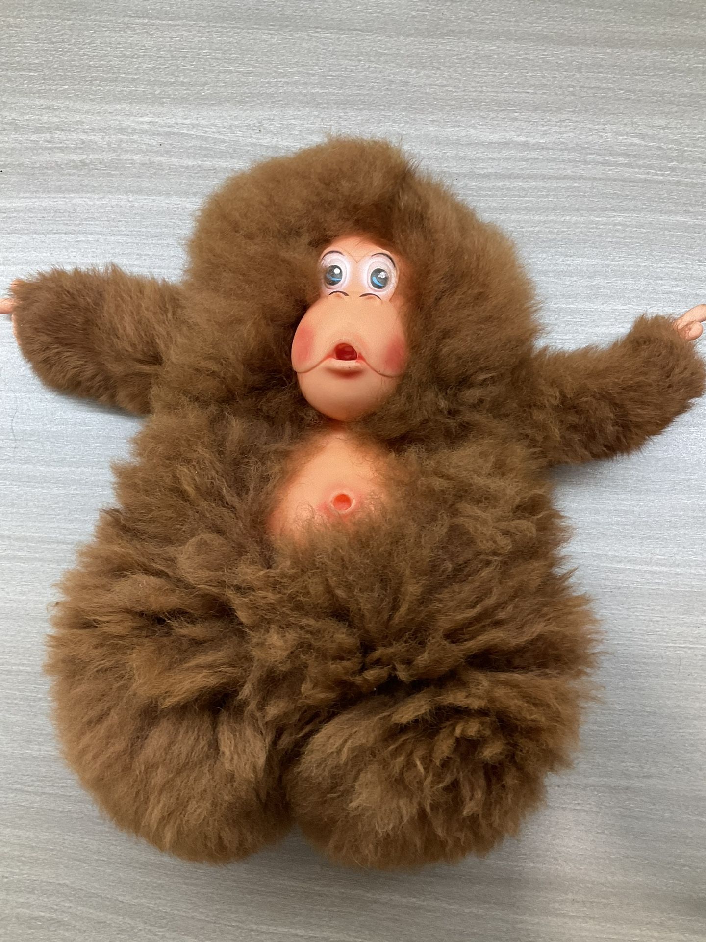 VINTAGE THUMB TOE SUCKING BELLYBUTTON PICKING ULTRA SOFT MONKEY GORILLA APE