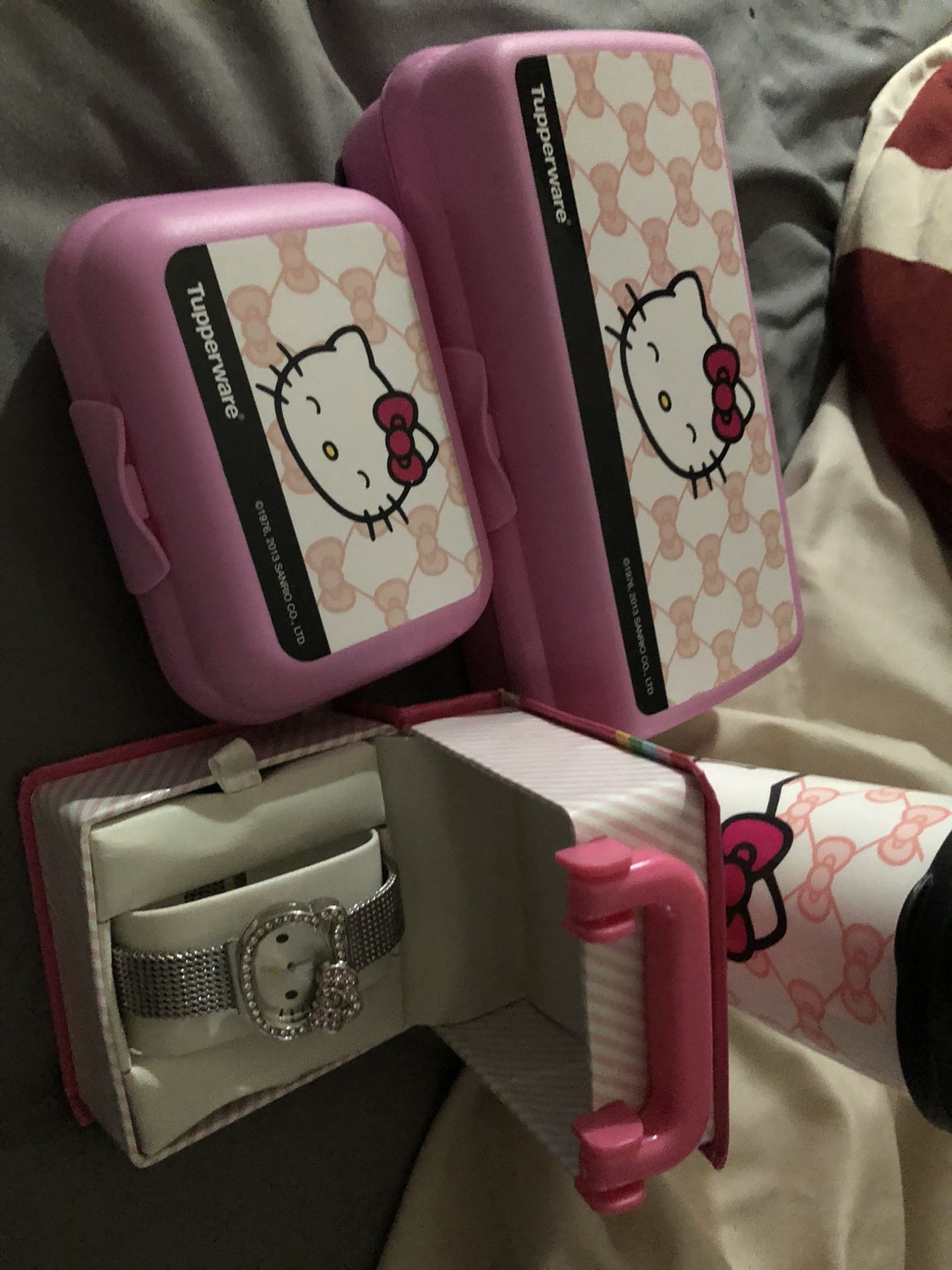 Hello Kitty Lunch Set With Watch