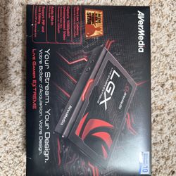 Avermedia LGX Captured Card 