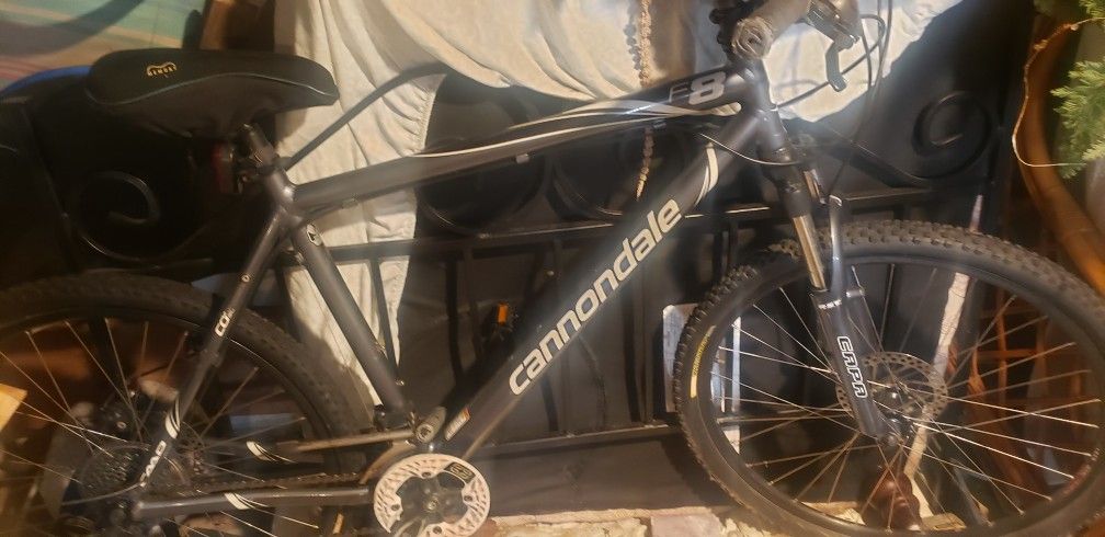 Cannondale Bike With Cannondale Bike Pump