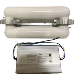 120 Watt Induction Rectangular Light / Square Lamp & Ballast Retrofit Kit 6K NEW