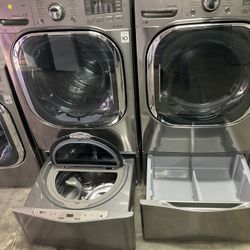 Set Dryer Gas Extra Washer