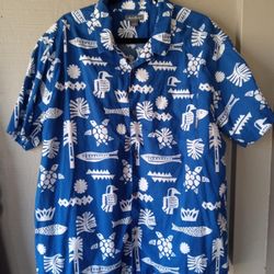 EDDIE BAUR TROPICAL SHIRT MEN'S XL