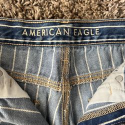 American Eagle Outfitters Women’s Pinstripe Jeans