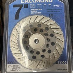 Diamond Cup 7” Scarifying Wheel (grinding Wheel)