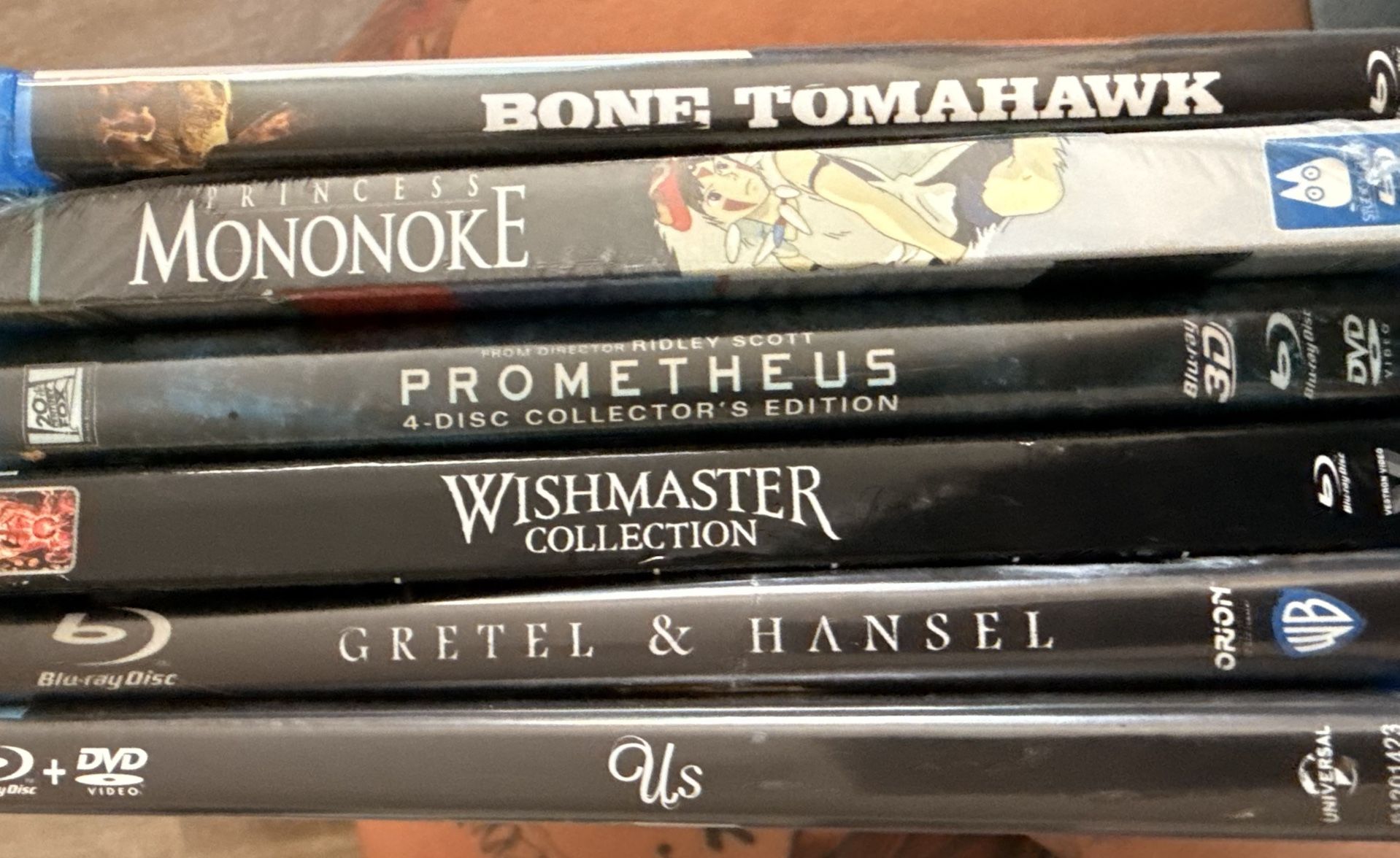 Bluray/4K Movie Lot 