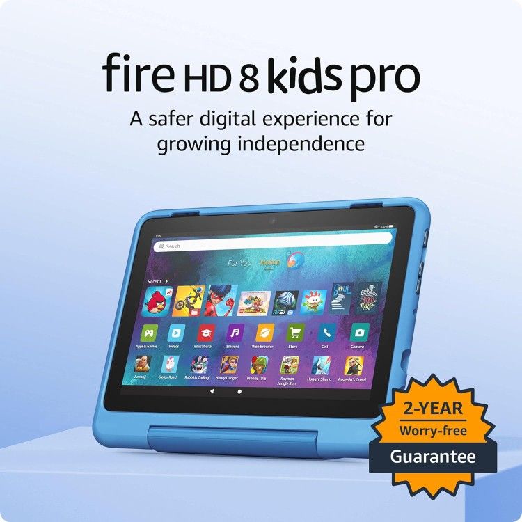 Amazon Fire HD 8 Kids Pro age 6 12 Unleash creativity with included age appropriate Amazon Kids+ content , robust parental controls, 13 hr battery,All Products : American Fashion Style Bags On Sale