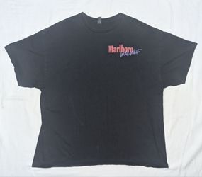 Vintage Marlboro Shirt Mens Wild West Cowboy Killers 2XL XXL Black Graphic Tee